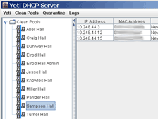 Yeti DHCP Server